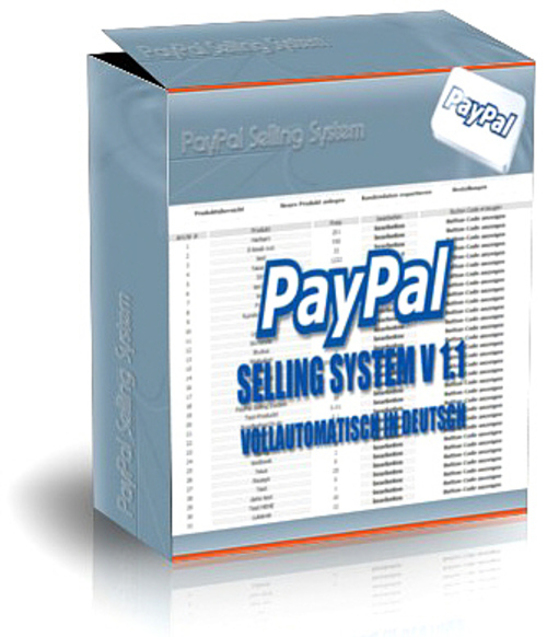 Product picture PayPal Selling System V 1.1